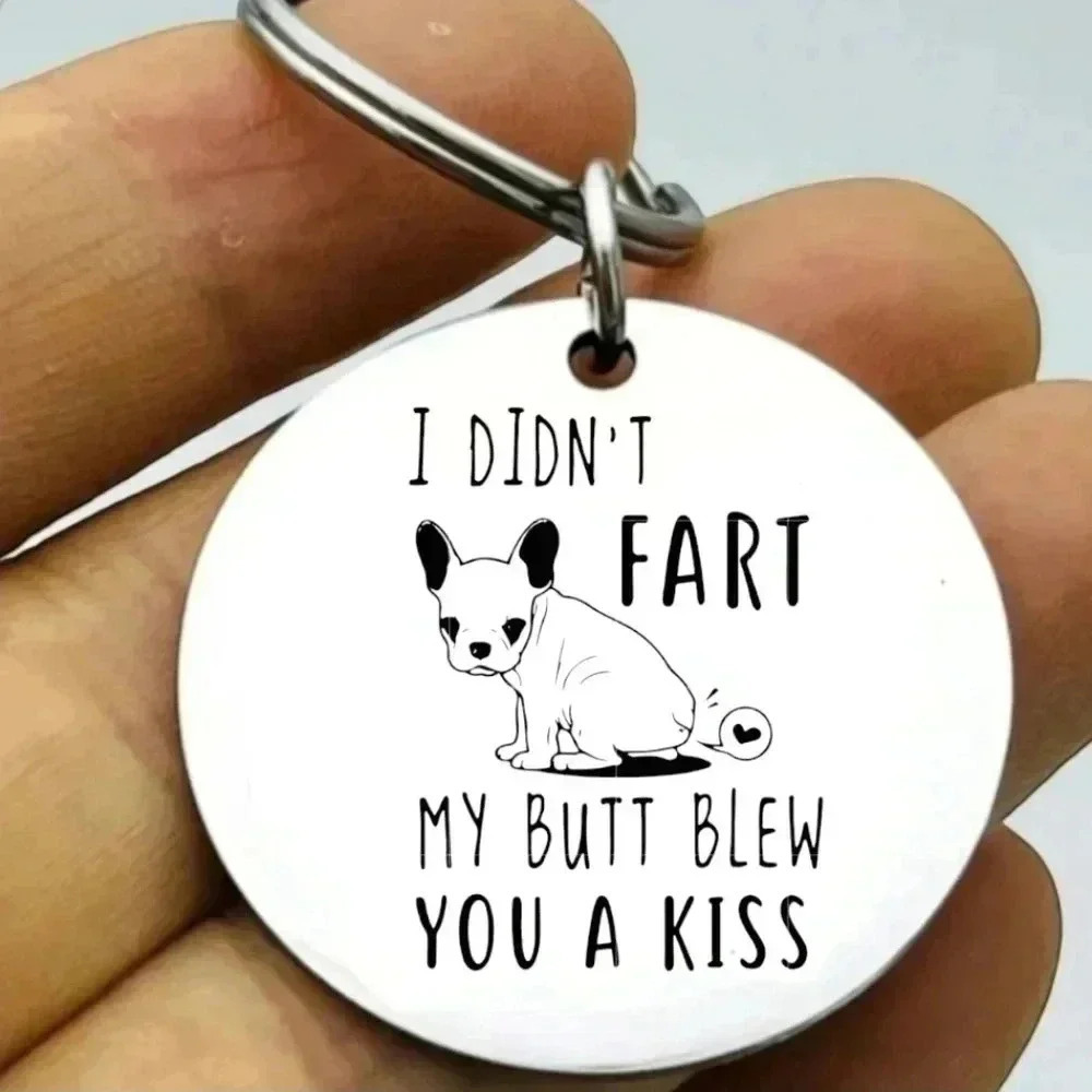 Puppy Dog Hot Cute Funny Joke Keychain